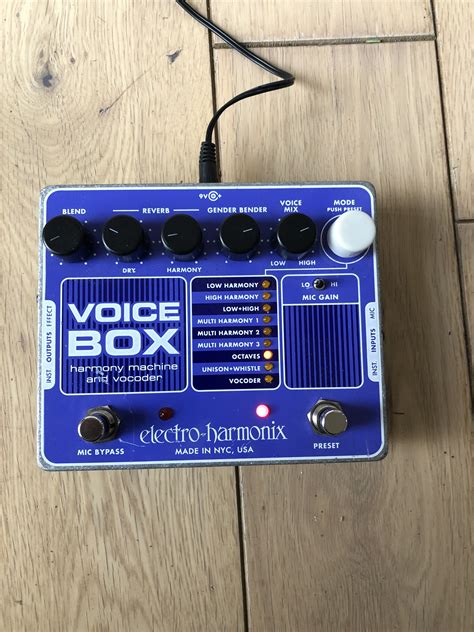 voice box electro harmonix|electro harmonix voice box review.